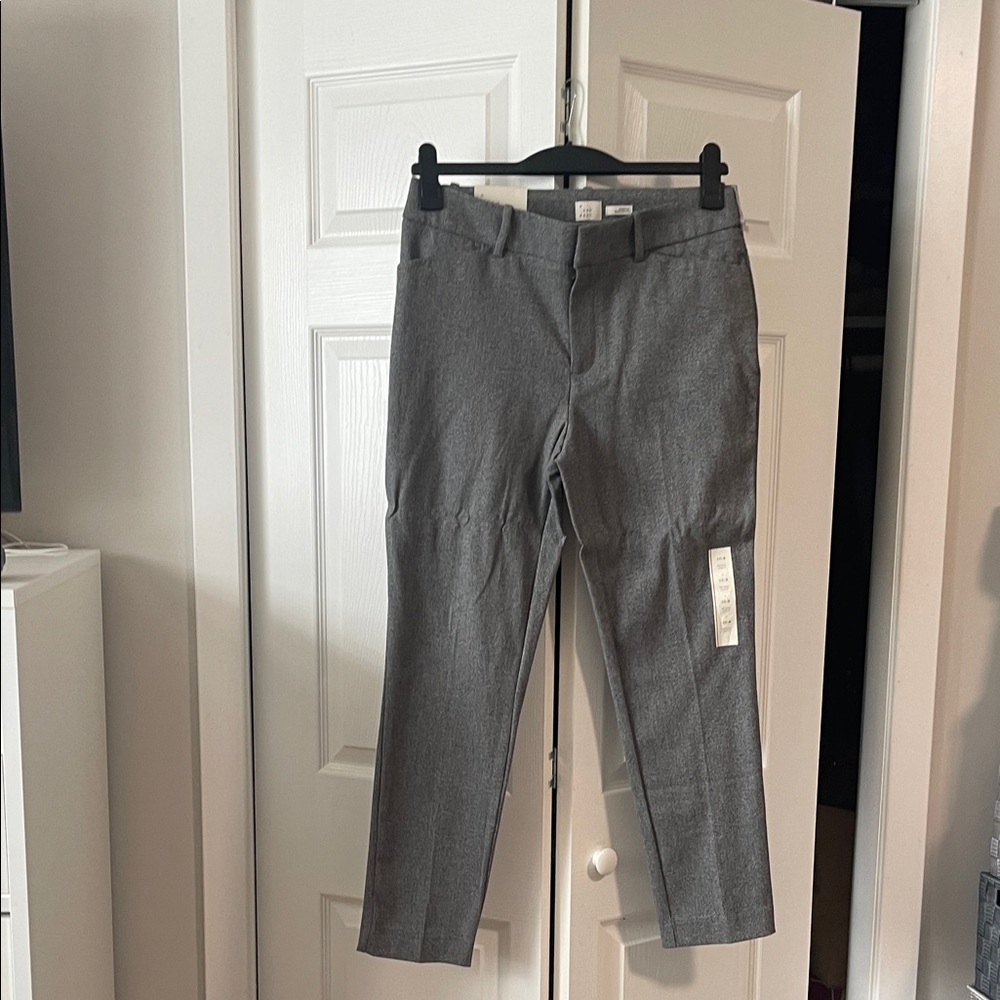 A New Day Heather Gray Stretch Trousers